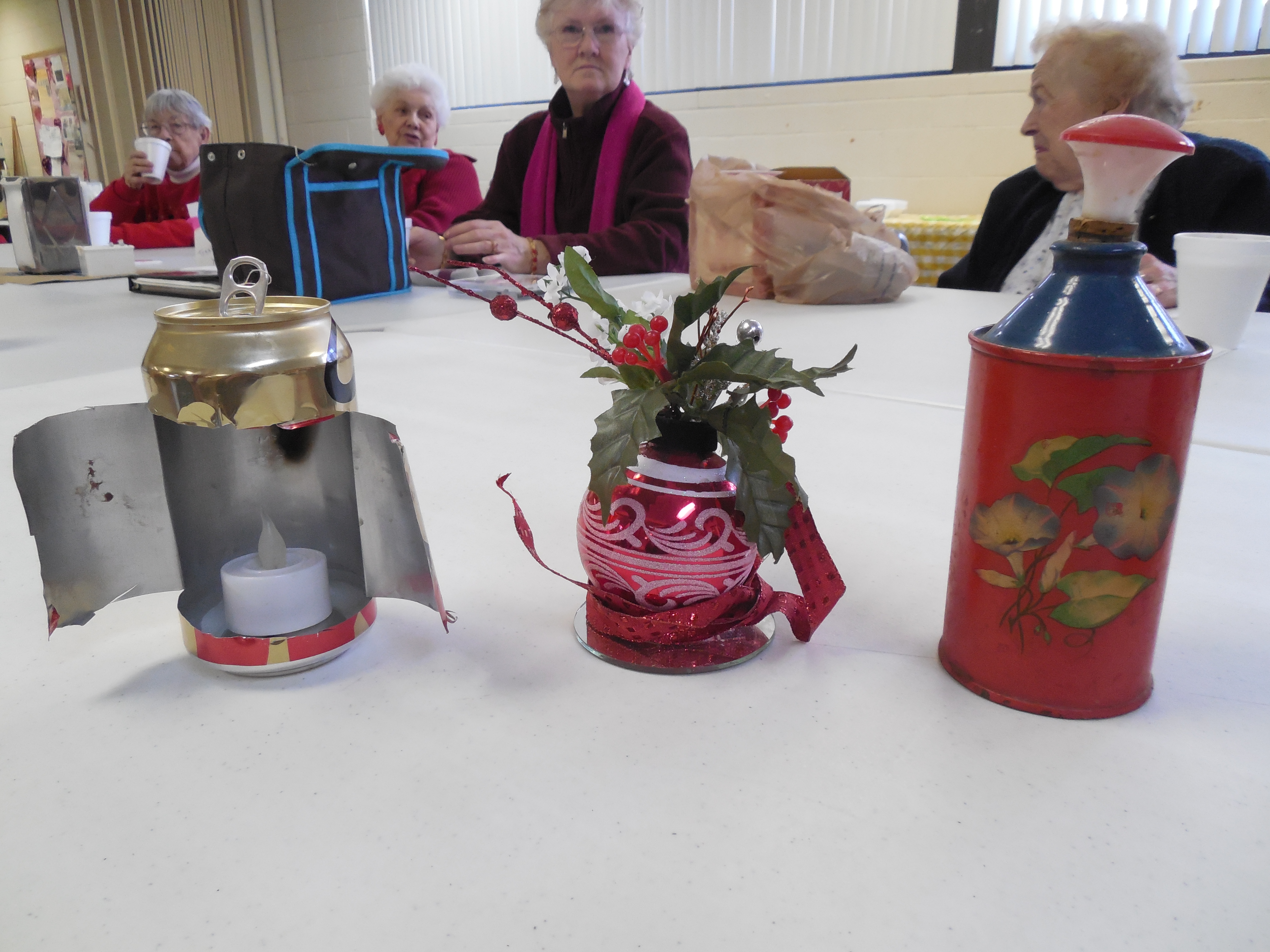 Swanton Trash to Treasure Upcycling Feb 2015 Clari